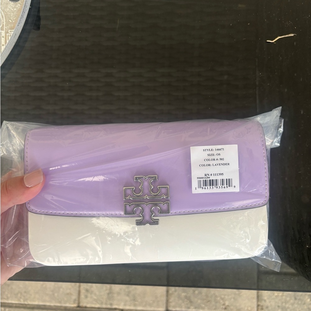 Tory Burch Lavender chain crossbody